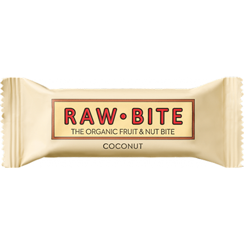 Raw Bite Voćni Energetski Bar Organski - Kokos 50g slika 1