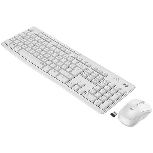 MK295 Silent Wireless Desktop Off White US slika 3