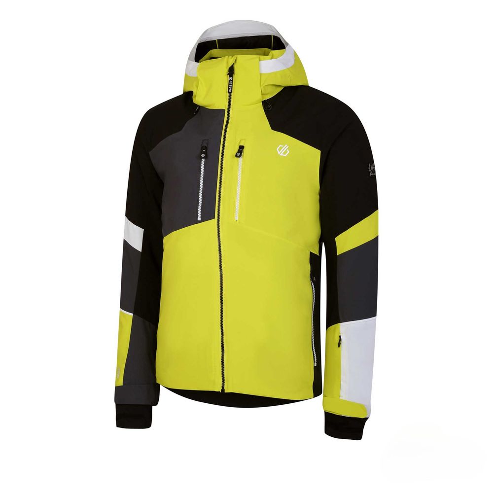 Dare2B Muška jakna za skijanje Shred, Neon Spring/Black slika 1