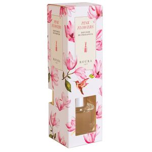 Roura 1912 osvježivač prostora s drvenim štapićima 50ml Pink Flowers