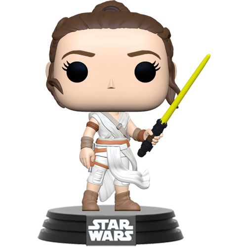 POP figure Star Wars The Rise of Skywalker Rey with Yellow Saber slika 1