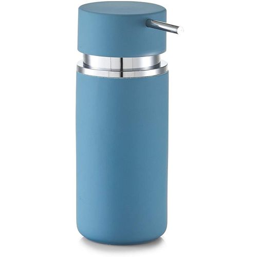 Zeller Dispenzer za tekući sapun, keramički, plavi, 6,6x16 slika 1