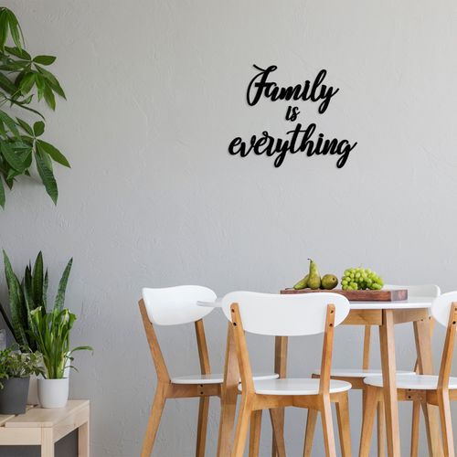 Wallity Zidna dekoracija drvena, Family Is Everything slika 2