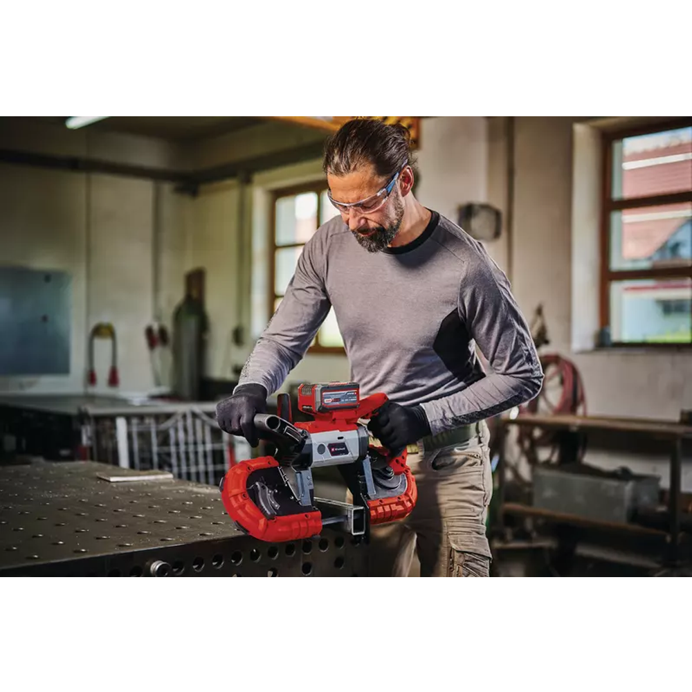 Einhell PXC aku tračna pila za metal TE-MB 18/127 Li-Solo slika 3