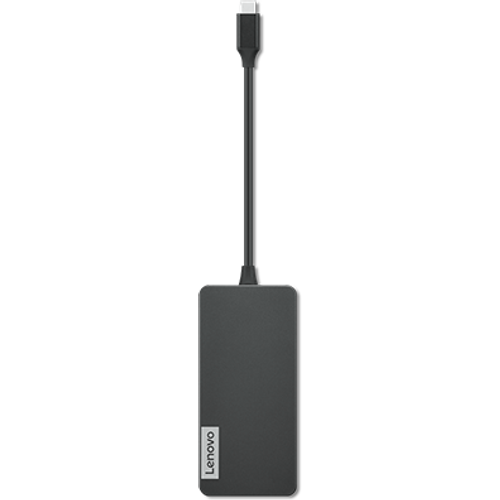 Lenovo GX90T77924 Lenovo USB-C 7-in-1 Hub: 2x USB3.0; 1x USB2.0 1x HDMI 4K, 1x SD/TF Card reader 1xUSB-C Charging Port, power pass-through to charge Notebook (up to 65W) slika 4