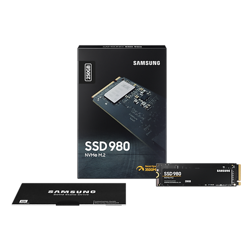 Samsung 980 SSD NVMe M.2 disk kapaciteta 250GB slika 4