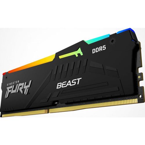 Memorija KINGSTON FURY BEAST KF560C40BBA/16 16GB/DIMM/DDR5/6000MHz/crna slika 1