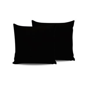Colourful Cotton Komplet jastučnica (2 komada) (FR) Crno