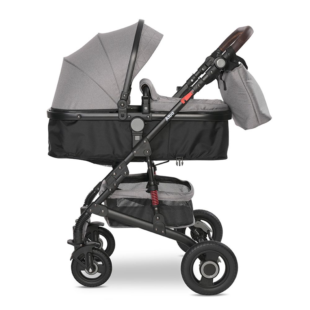 Lorelli Kolica za bebe Alba Premium, Opaline Grey slika 6