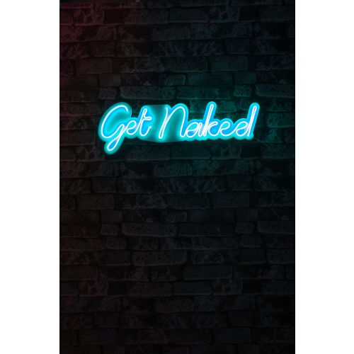 Wallity Ukrasna plastična LED rasvjeta, Get Naked - Blue slika 2