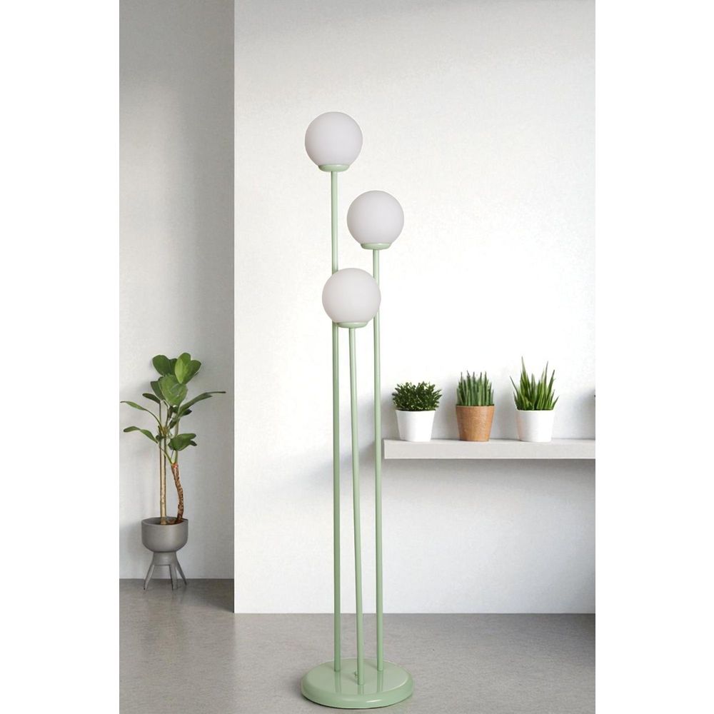 Opviq Podna lampa 541, bijela, menta slika 1