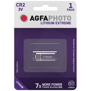 Agfa Baterija litijska CR2, 3V, blister pak. 1 komad - AF CR2