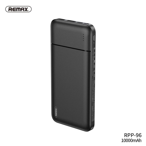 Back up baterija REMAX Lango RPP-96 2USB 10000mAh crna slika 1