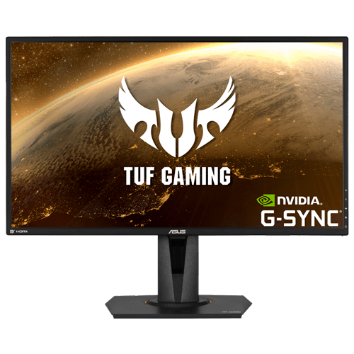 ASUS Monitor TUF VG27AQ 27" IPS 2560x1440 165HZ 1ms MPRT HDMIx2 DP G-sync Freesync VESA pivot crna slika 1