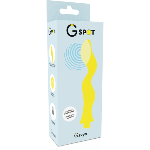 G-Spot Gavyn yellow vibrator slika 6