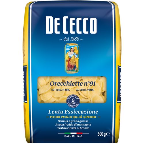 DE CECCO tjestenina 91 orechiette 500g slika 1