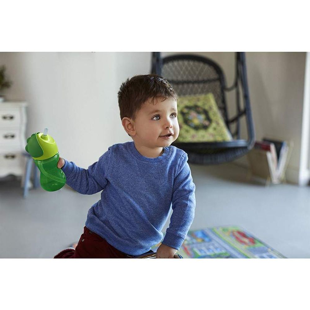 Philips Avent Magična čaša sa slamkom 300 ml/Zelena slika 3