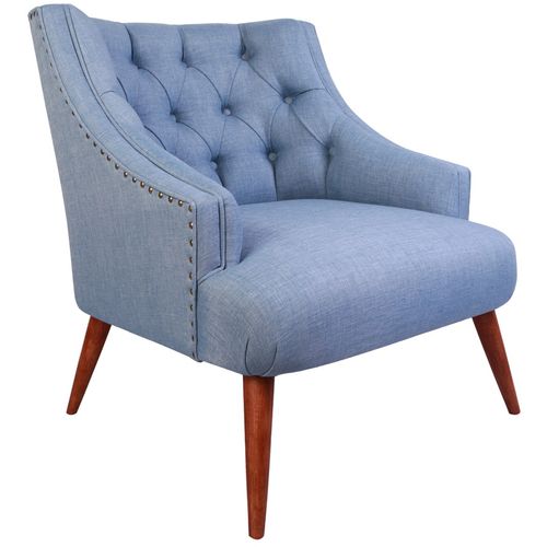 Lamont - Indigo Blue Indigo Blue Wing Chair slika 1