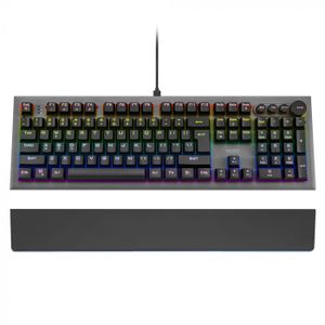 NOXO Conqueror mehanička gejmerska tastatura BLUE switch, EN