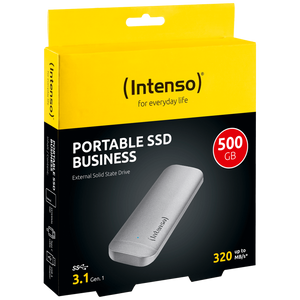 (Intenso) Eksterni SSD, kapacitet 500GB, USB 3.1 - SSD External 500GB/Business