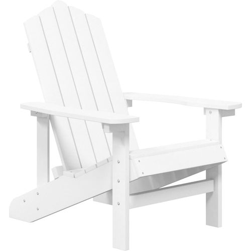 Vrtne stolice Adirondack 2 kom HDPE bijele slika 7