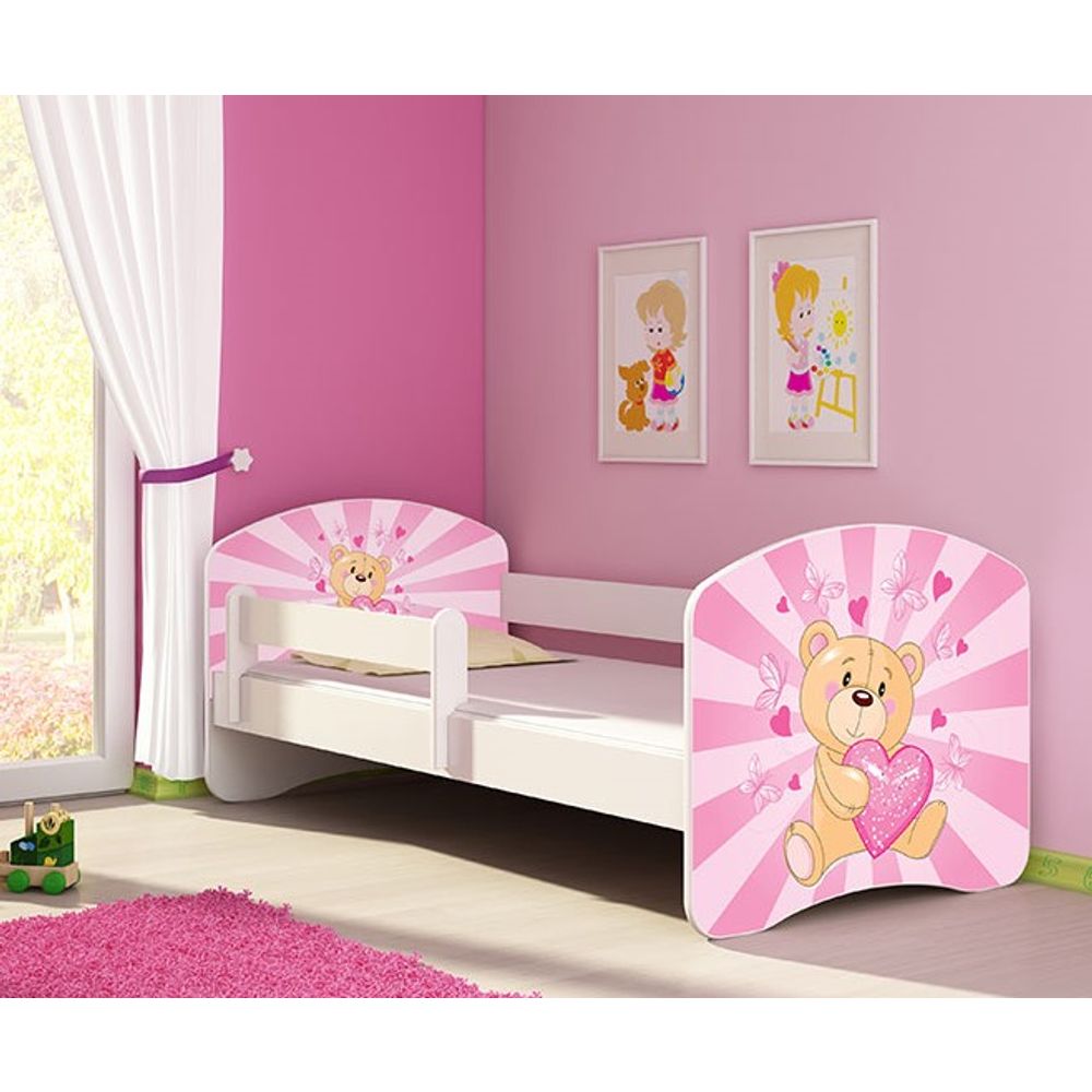 ACMA Dječiji krevet Acma II White - 160x80cm - Dezen 10 slika 1
