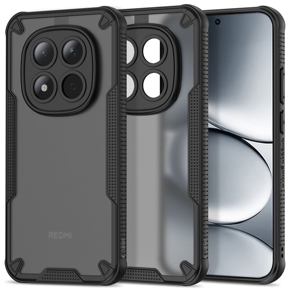 TECH-PROTECT RUGGED SHIELD MASKA ZA XIAOMI REDMI NOTE 15 PRO 5G mat crna slika 1