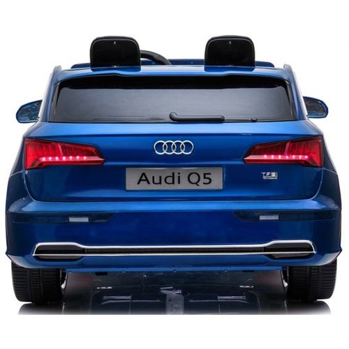 Licencirani Audi Q5 dvosjed plavi lakirani - auto na akumulator slika 4