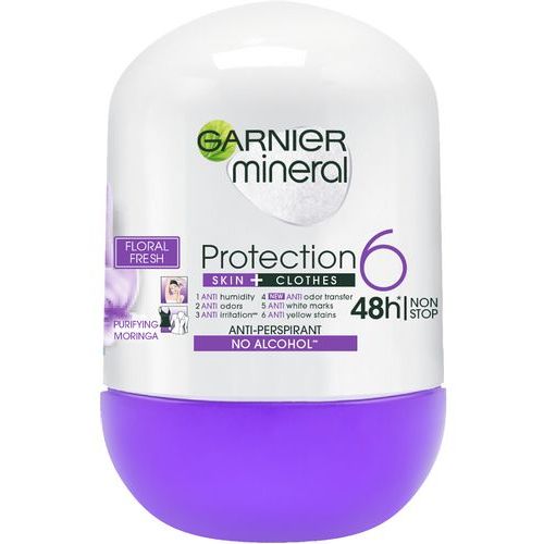 Garnier Mineral 6U1 Protection 48h Floral Fresh Roll-on 50ml slika 1