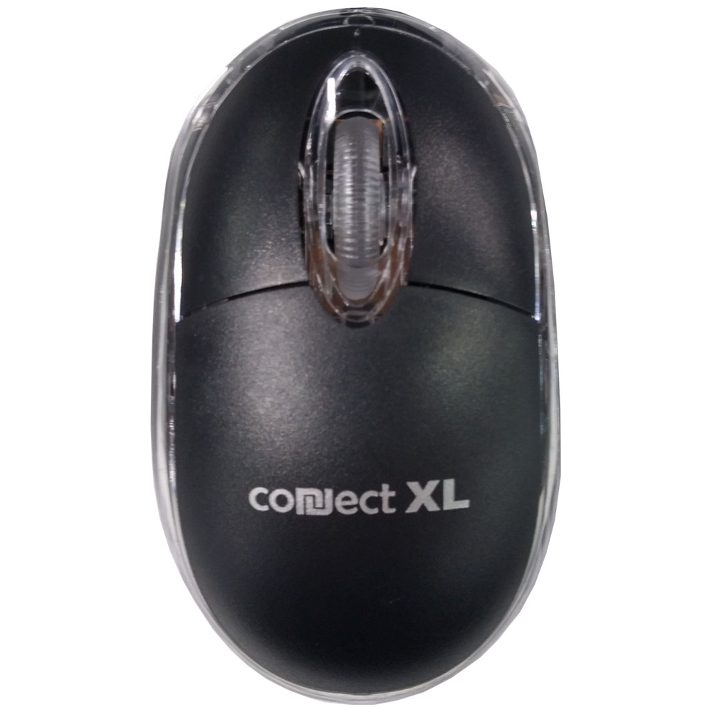 Connect XL Miš optički, 800dpi, USB, crna boja - CXL-M100BK slika 4
