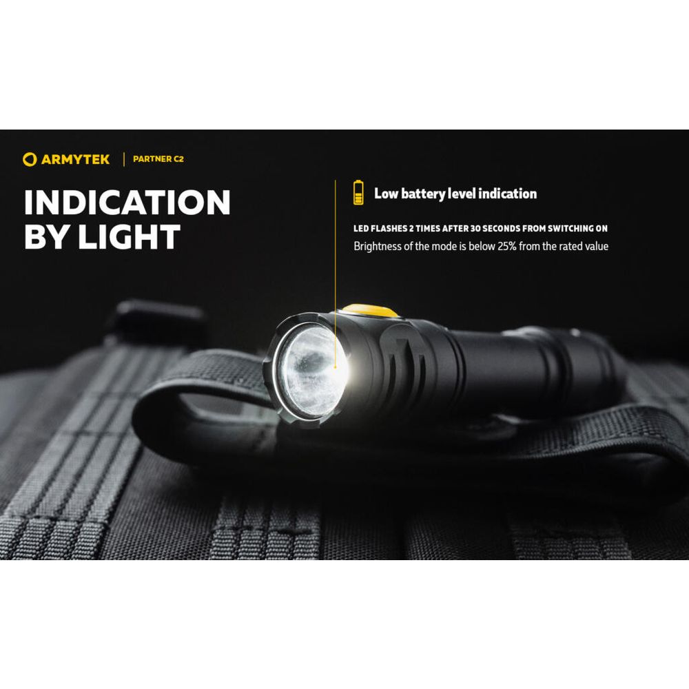 Armytek Baterijska lampa Partner C2 slika 23