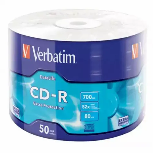 CD-R Verbatim Data Life-1/50 celofan slika 1