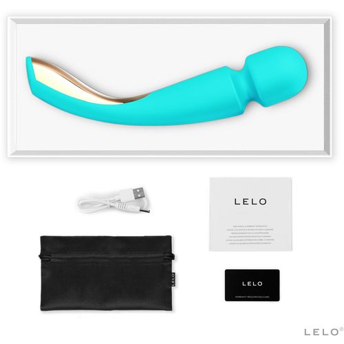 Vibrator LELO Smart Wand 2 Large, tirkizan slika 4