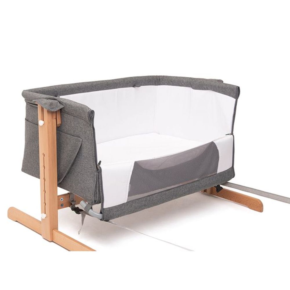 Kukka Drvena kolijevka za bebe Natural Wood slika 2