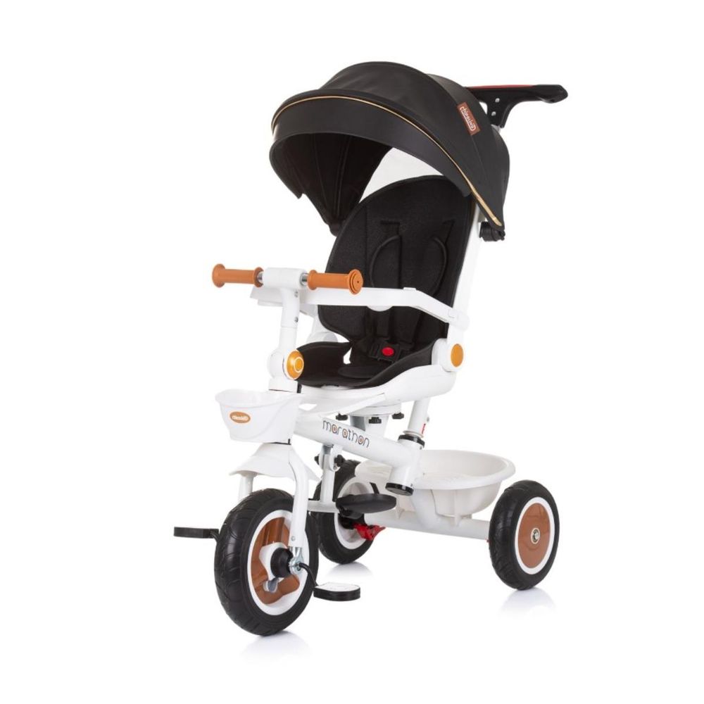 Chipolino Tricikl Marathon Black/White Trkmrt02402Bw slika 1