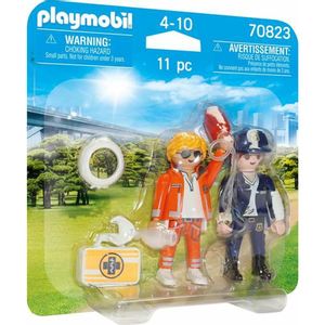 Playset Playmobil 70823 Doctor Policija 70823 (11 pcs)