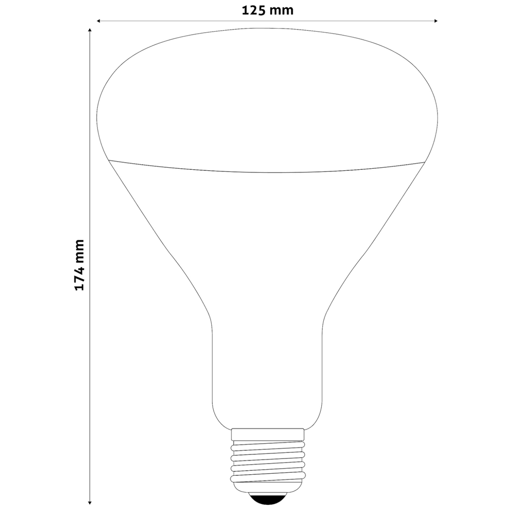 Avide Sijalica, 250W, E27, Infra Red, IP20 - ASIR27-250W-R slika 4