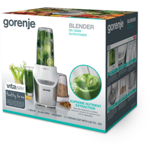 Gorenje nutri power blender BN1000W slika 7