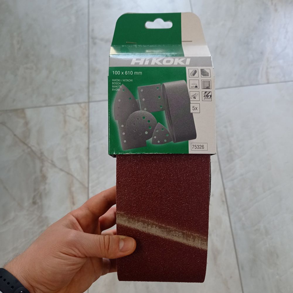 Hikoki brusna traka 753262 (100 x 610 mm; granulacija 60) slika 2