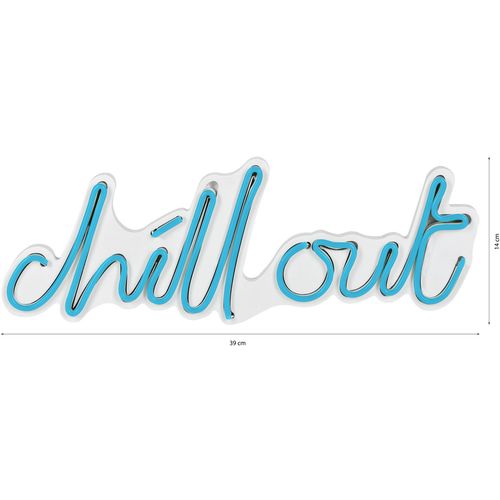 Wallity Chill Out - Plava Dekorativna Plastična LED Rasveta slika 8