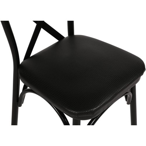 Woody Fashion Set stolica (4 komada), Crno, Ekol 1331 slika 8