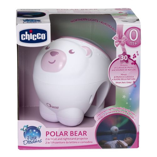 CHICCO projektor Polar Bear pink 1155810 slika 1