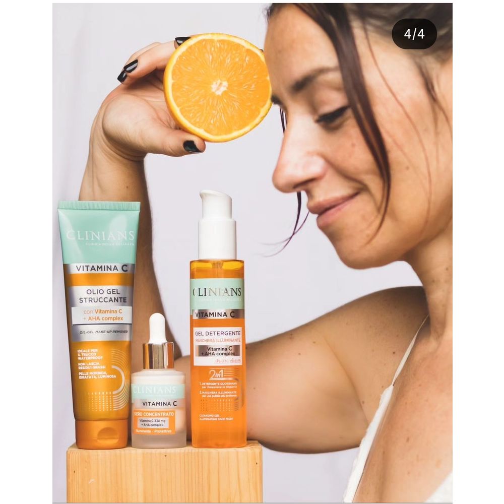 Clinians Uljni Gel za uklanjanje šminke sa vitaminom C 125 ml slika 6