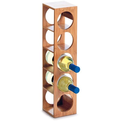 Zeller Stalak za boce za vino, bambus, 13,5x12,5x53 cm slika 1