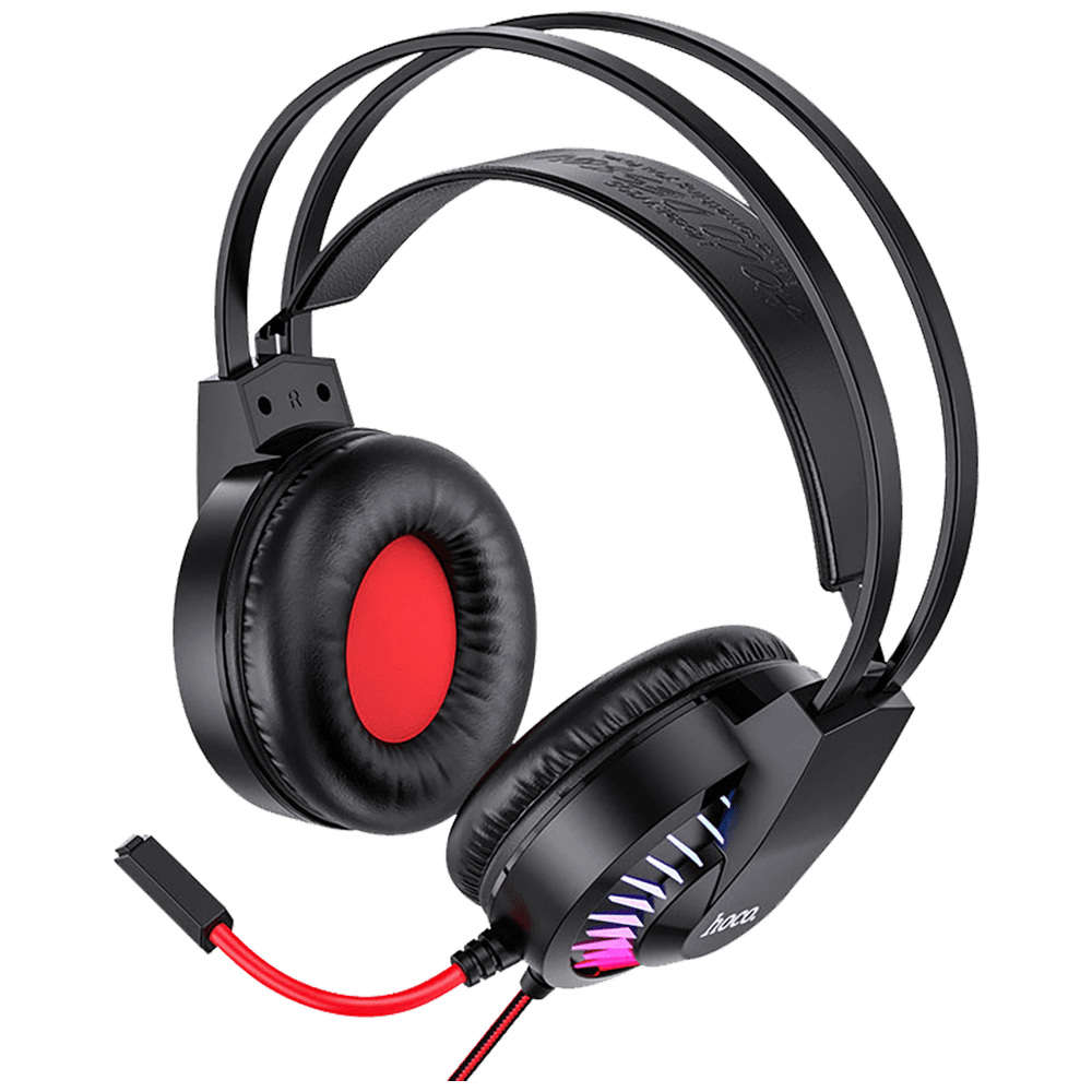 hoco. Slušalice sa mikrofonom, gaming, 3.5 mm / USB, LED - W105 Joyful slika 3