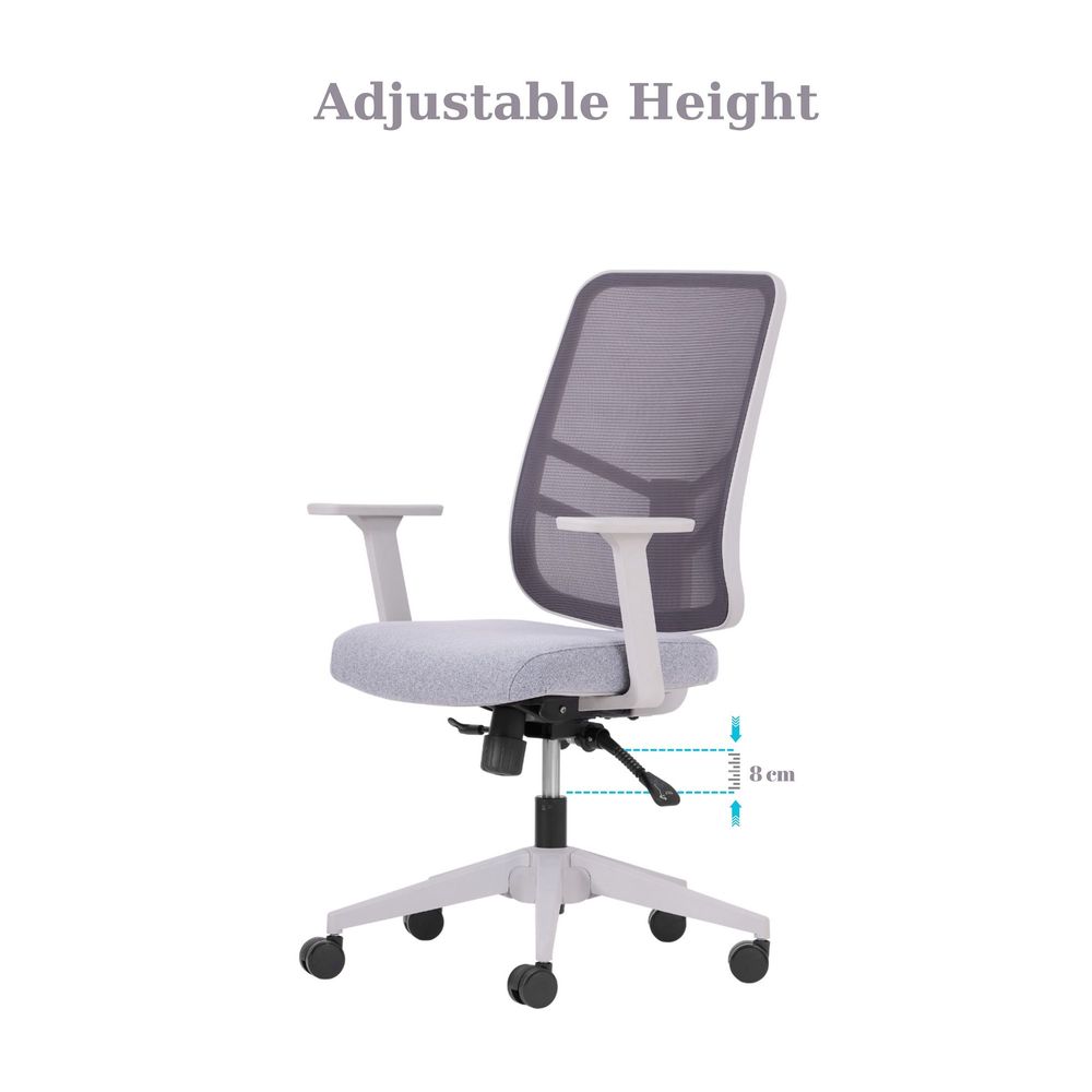 Office chair Leto 108 - Grey colour slika 6