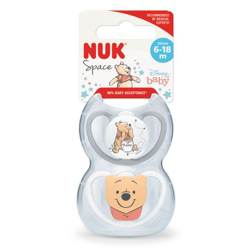 NUK duda varalica - silikon Space Winnie the Pooh 6-18m kom 10176256 slika 1