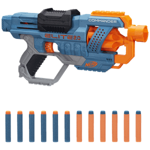 Nerf Dječija igračka, puška - blaster, sa 12 projektila - Elite 2.0 Commander RD-6