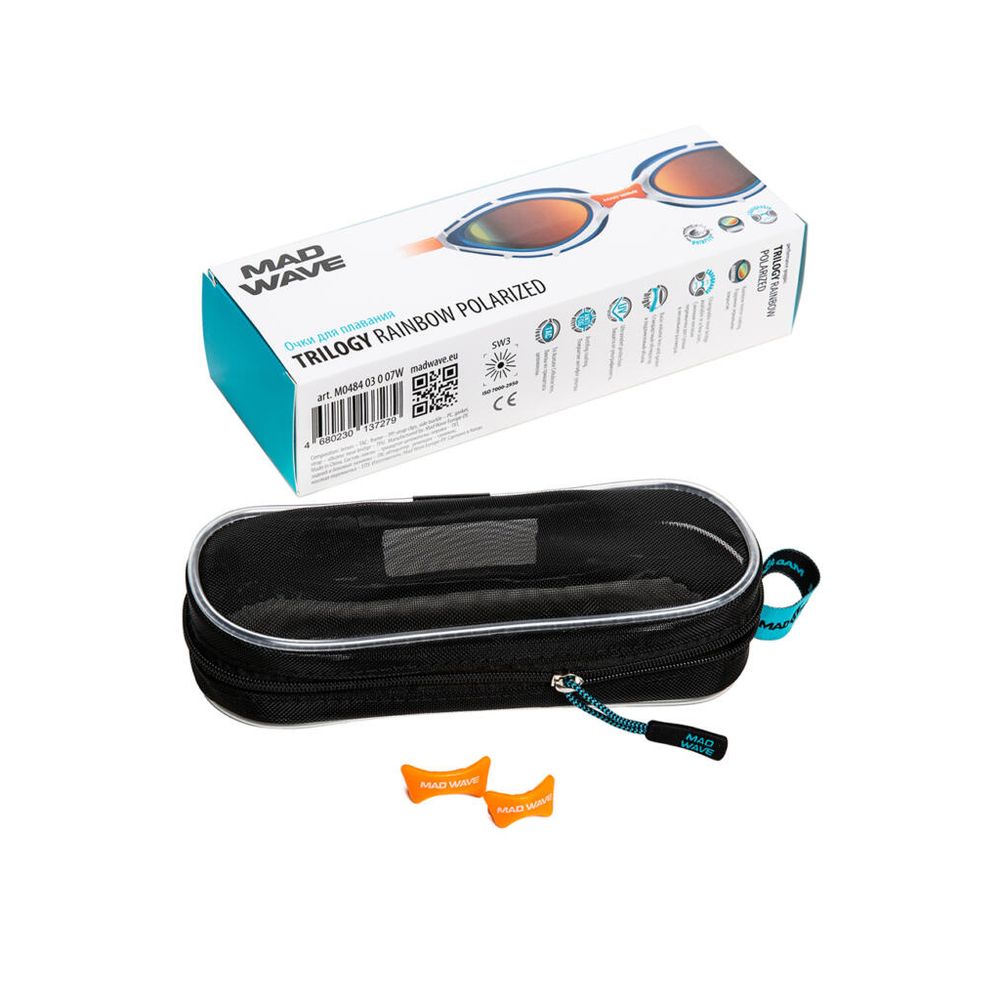 Mad Wave Naočale za plivanje Trilogy Rainbow Polarized slika 4