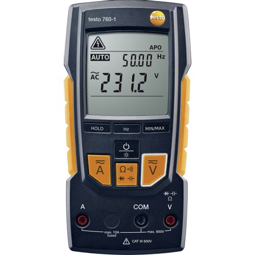 testo 760-1 ručni multimetar  digitalni  CAT III 600 V, CAT IV 300 V Zaslon (brojevi): 4000 slika 7